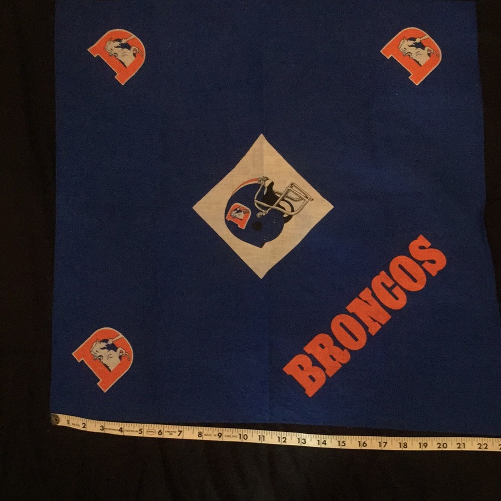 Vintage Denver Broncos 1980’s bandanna